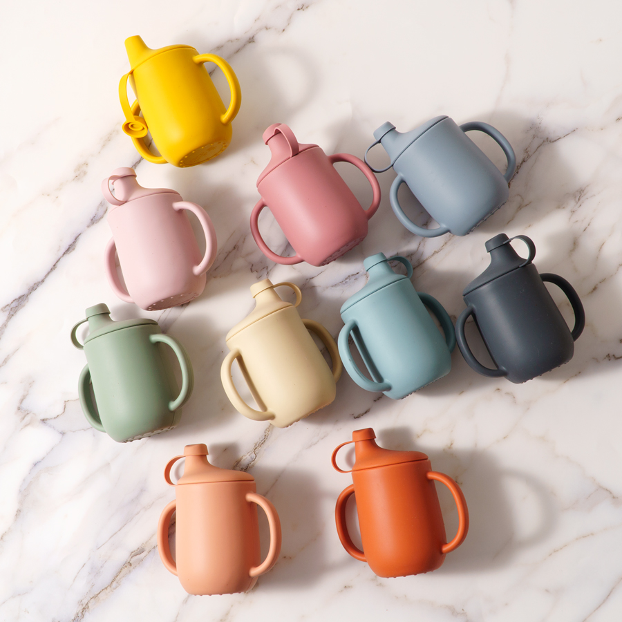 Baby Food Jars With Lids - Nuove tazze in silicone per bambini