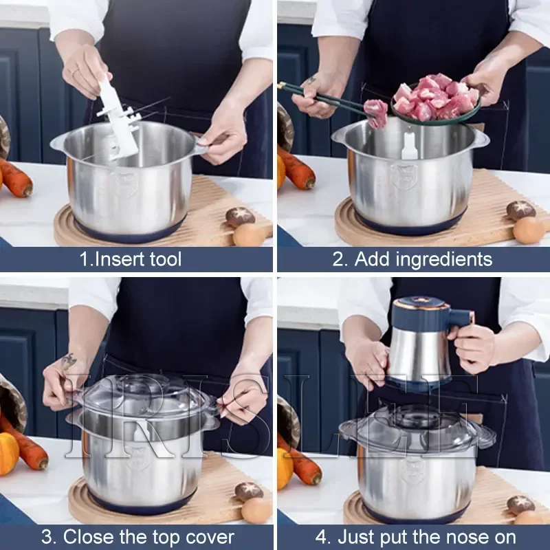 Tritacarne Elettrico 5L in Acc - Baby Food Vegetables recensione e prezzo